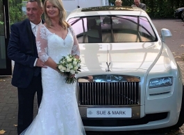Rolls Royce wedding car in Cheshunt